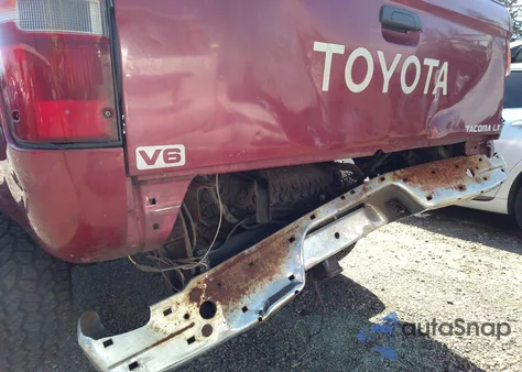 1997 Toyota Tacoma Base V6 (A4) из США, поврежденный, VIN 4TAWN72N5VZ225512